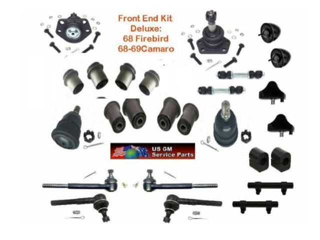 Front End Suspension Rebuild Kit For 1968-1969 Chevrolet Camaro – Andersen