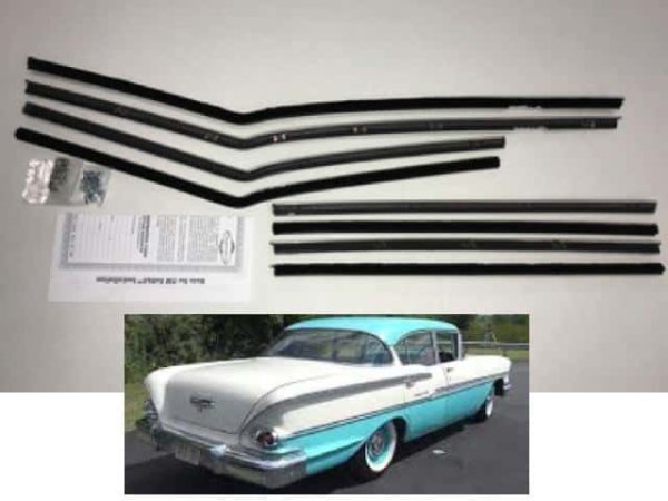 58 - 92 Impala/Paris - Window Felt Kits