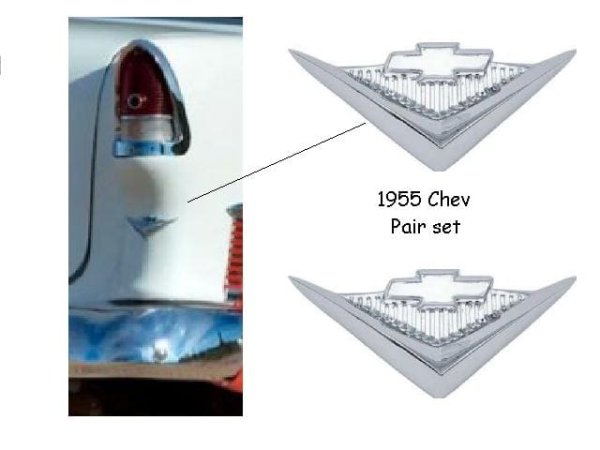 55 - 57 Chev - Emblem Related