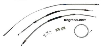 58 - 92 Impala/Paris - Park Brake Cables