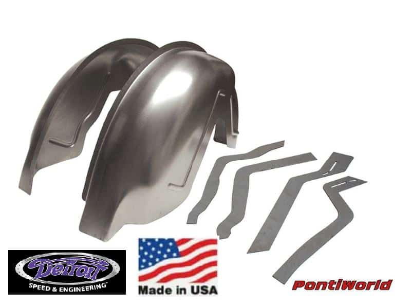 Mini-Tubs: 1970 - 81 Firebird TA / Camaro INNER Set Rear  wheel arch INNER housings