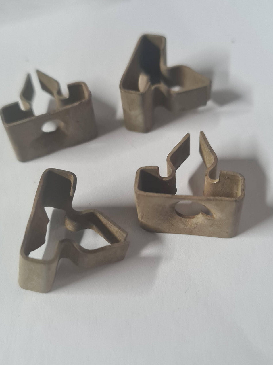 59 Chev Sedan & EL Camino  Parking Light Housing clips, 4 pieces