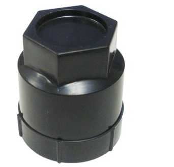 Wheel Nut CAP: Black - 82-92 Firebird TA
