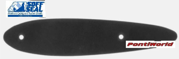 Mirror gasket Set: 1955 - 57 Chev  - EACH -  LH or RH OUTER