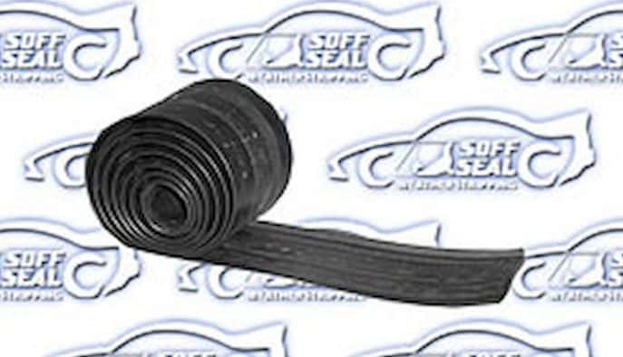 57 Chev rear bumper to body seal: All sedan based cars