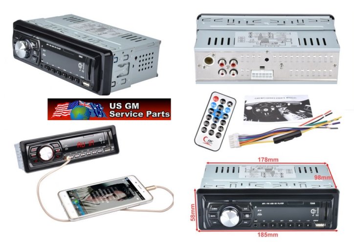 Radio.. USB /SD Card reading.. Single Din