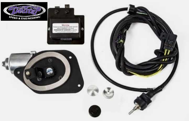 Wiper Motor Kit: 1969 Camaro & 60-72 Nova - 7 speed - Selecta-Speed Wiper Kit