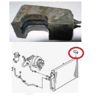 Insulator: Condensor 82-92 Camaro Firebird TA - DISCONTINUED