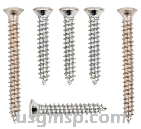 Pillar Mold Screw kit: 67 Camaro Firebird (6)