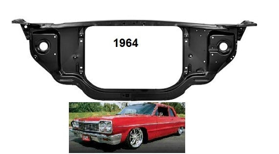 Radiator Support Panel: 1964 Chev full size