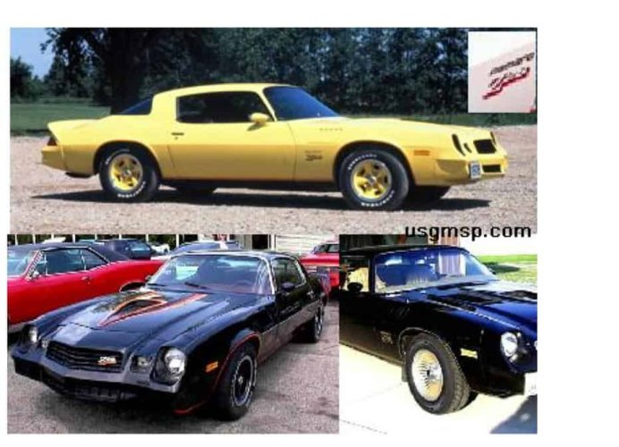 Decal Kit: 1978 Camaro Z28