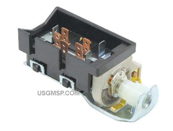 Headlamp Switch: 57 Chev full size