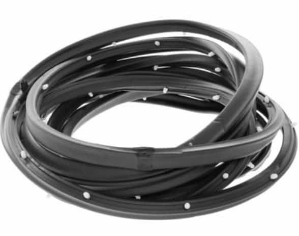65-66 Chev / Pontiac / GM Full Size Post 4-dr Front DOOR Seals - pair set - Standard