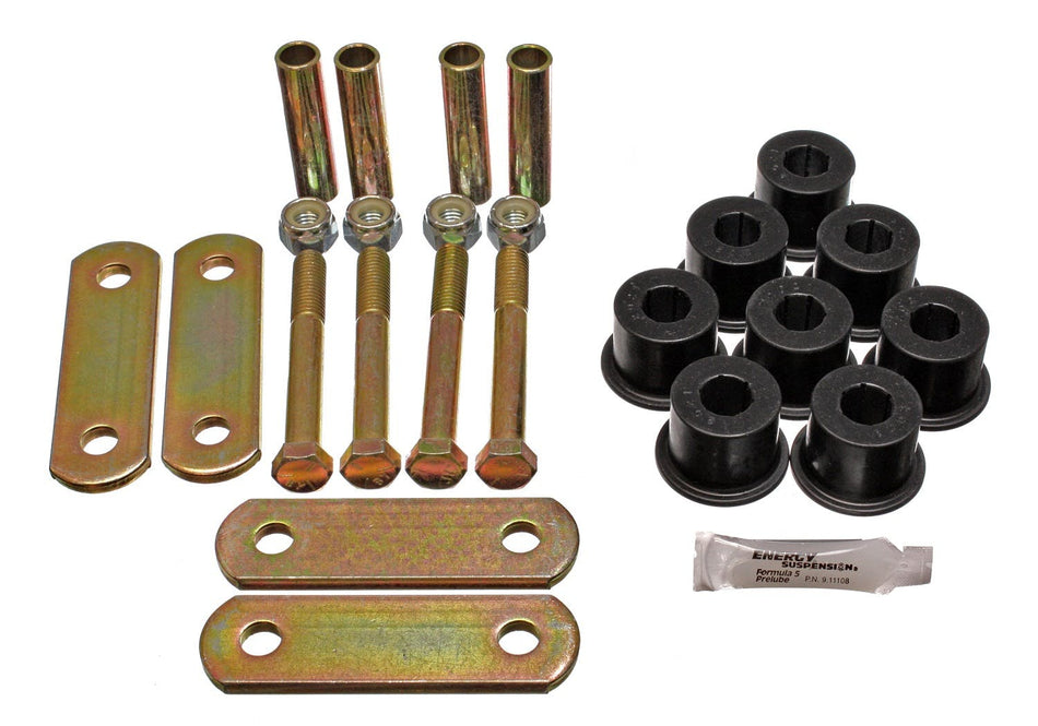 Leaf Spring Shackle Bushing Kit:  67-81 F - W/o front bushes- MULTI