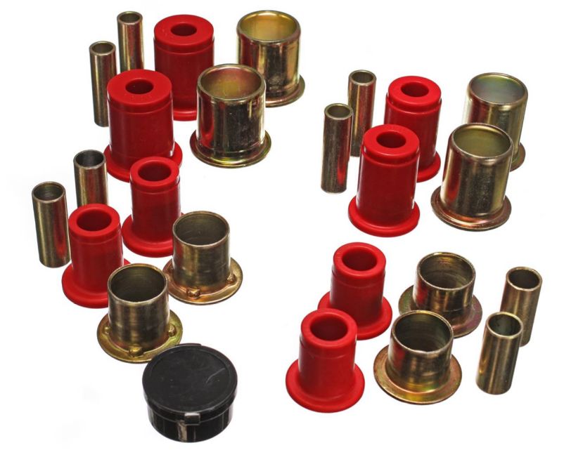 Control Arm Bushing Kit: 1980-81 Camaro Firebird TA (8) FRONT- USA Polyurethane