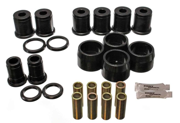 Control Arm Bush Set: Rear 65-70 Full Size - Poly