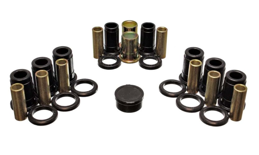 Control Arm Bush Set: REAR 59-64 Full Size (8) - Poly