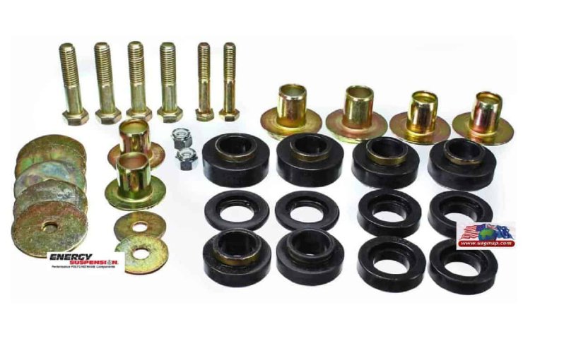 Body Mount Kit: 76-81F  Various - Full Body, Rad & Hardware Kit