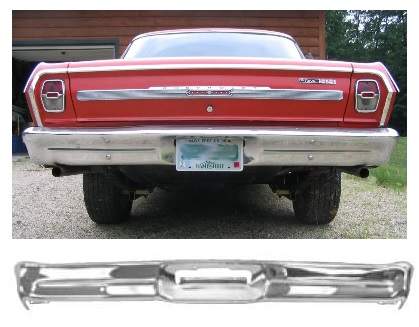 Bumper: Nova 62-64 REAR Chevy II