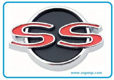 Emblem Nova Chevy II Grille: 1966 models "SS"