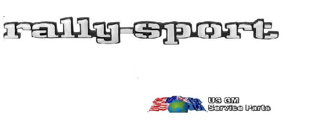 Grille Emblem: Camaro 69 "RALLY SPORTS" (Repro) (ea)