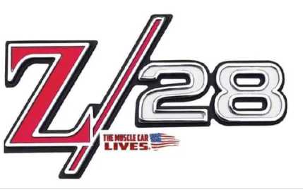69 Camaro Z/28 Fender Emblem