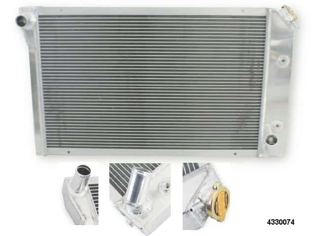 Radiator: Corvette 77-82 3 core Alloy