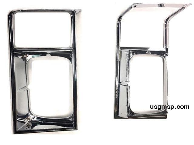 El Camino 78-79: Headlamp Moldings (pr)