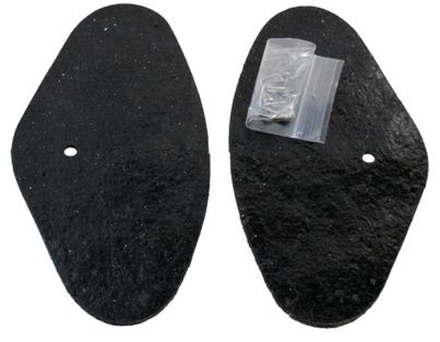 56 Chev Tail Light Dust Shield With Staples (2pcs)