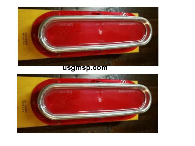 Lens Brake Pontiac 61 Laurentian Catalina (pr) GM NOS