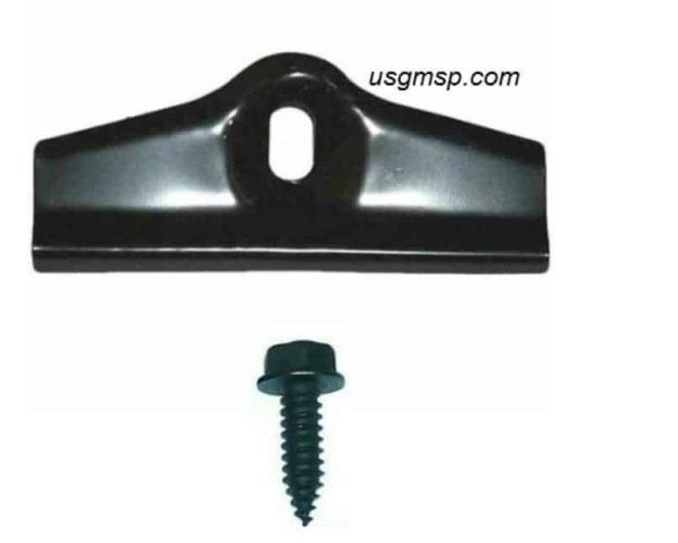 66-72 Battery Retainer & Nut