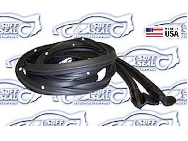 Door seals: 66-67 A Coupe & Convertible - US made Soffseal