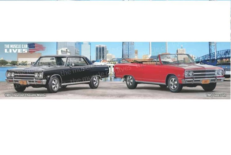 1965 Chevelle / Malibu desk mat (#033)