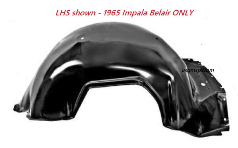 65 Impala Belair INNER FENDER (ea)