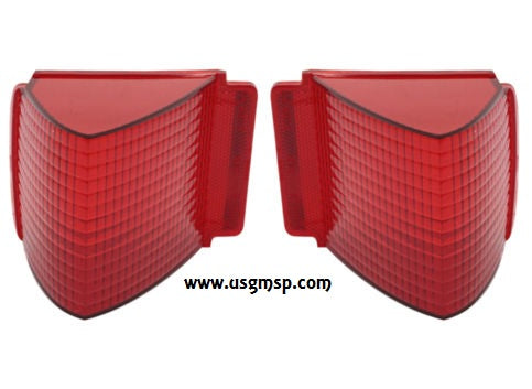 67 Chevelle Tail Lamp Lens set (pr)