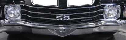 72 Chevelle Grill Kit: SS - 7 Pce Kit