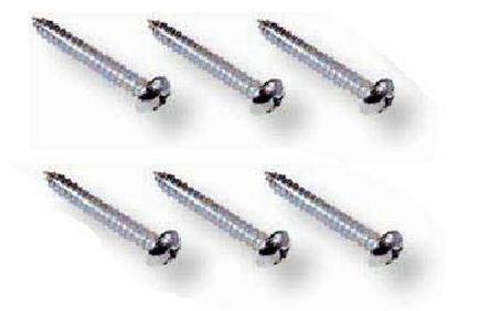 Armrest Base Screw Set: 68-72 (6)