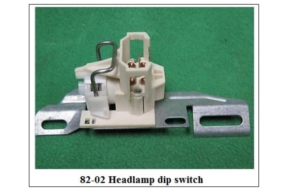 Dipper Switch headlamps: 82-02