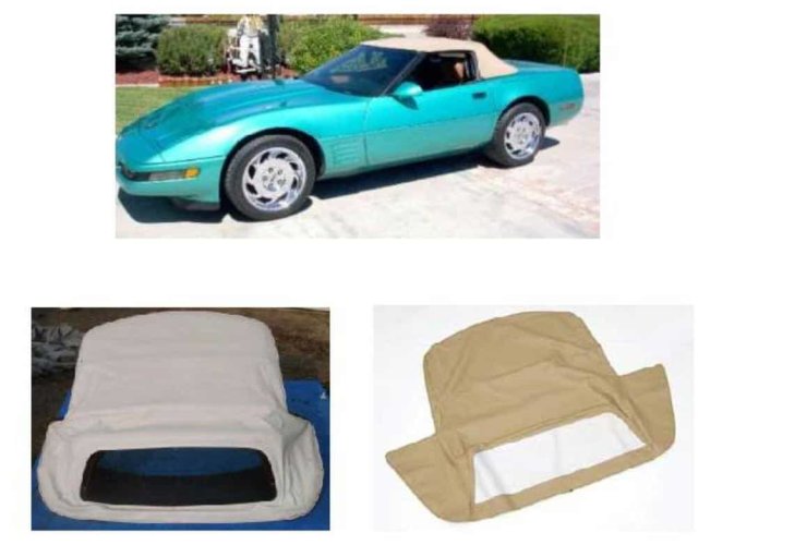 Convertible Top: 86-93 Corvette
