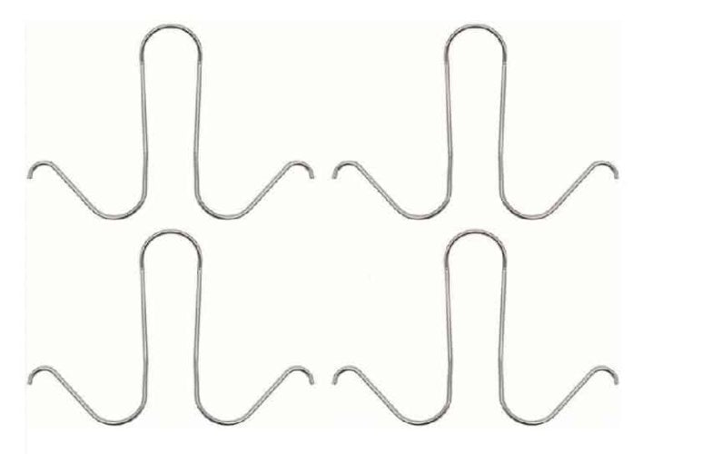 68-69 Firebird Shoulder Belt Retainer Set w/Deluxe Interior