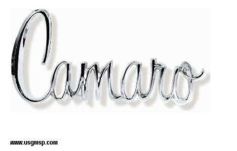 70-74 Camaro Fender Emblem.