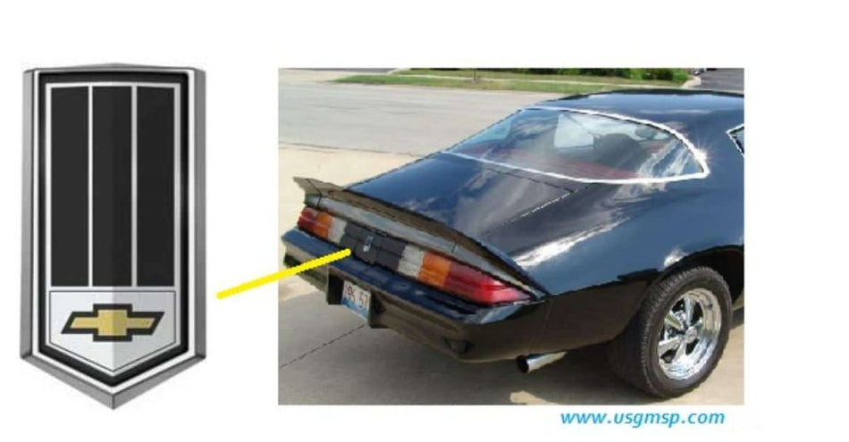79 Camaro Fuel Door Emblem