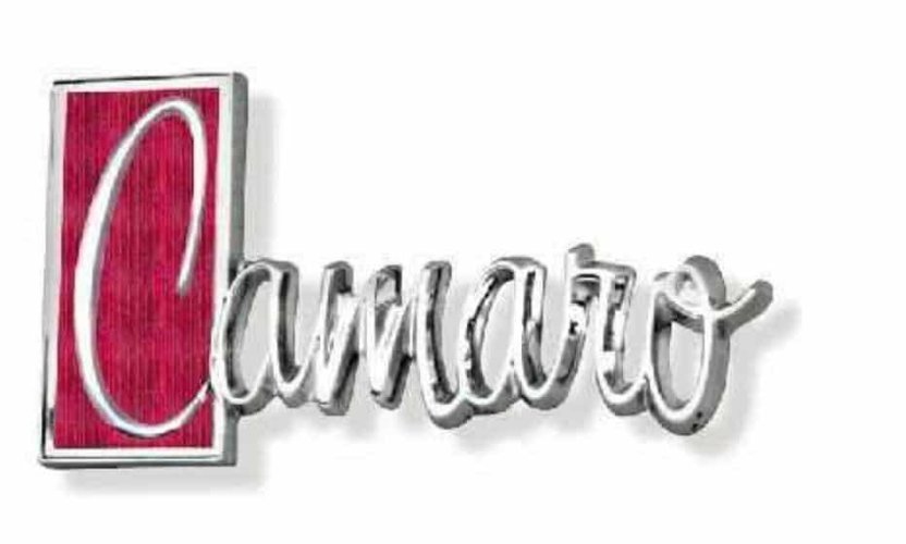 71-72 Trunk / Boot Lid Emblem  (ea)