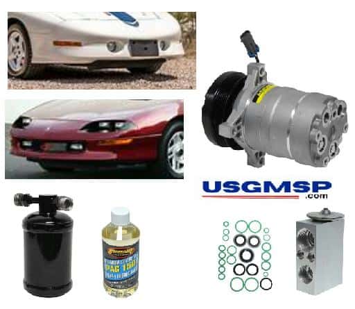 AC Compressor KIT: 1993-94 Camaro Firebird Trans Am, V6 & V8
