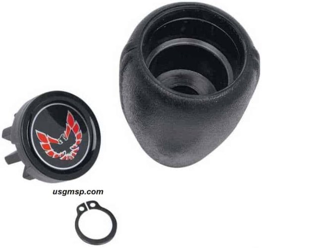 Gear Knob Kit: 72-81 Firebird TA (red)