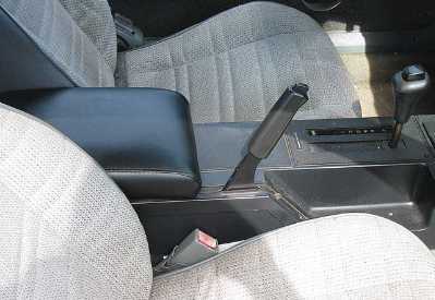 Console Armrest Pad: 82-92 Camaro