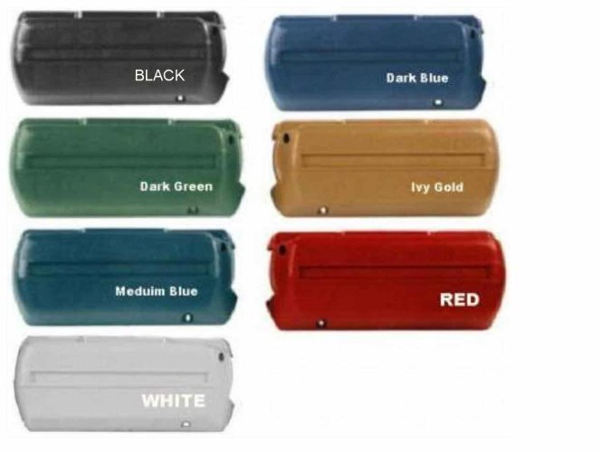 Armrest Base Set: 68-72 various colors (pair)