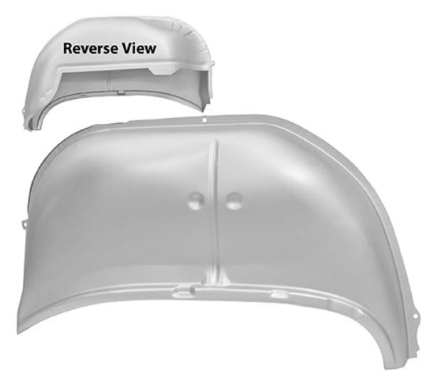 63-64 Impala Rear INNER & OUTER wheel well (ea) - CHOOSE