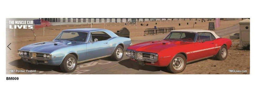 1967 Firebird at Malibu Beach Mat (#BM009)