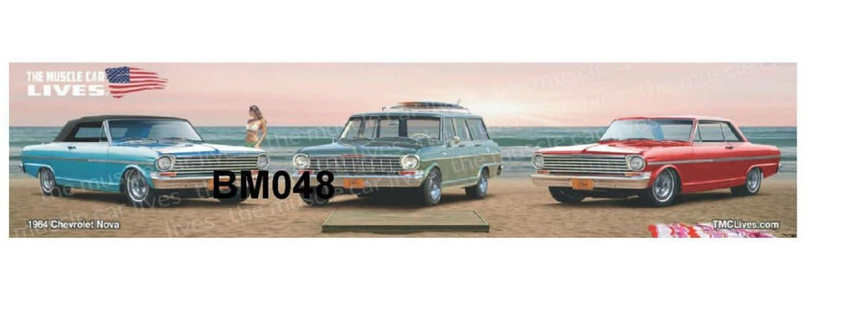 Tribute Series Bar Mat: 1964 Chevy Nova (#48)